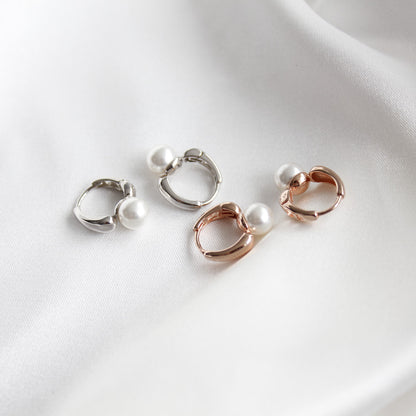 Pearl Earrings|Metal-friendly, 18K