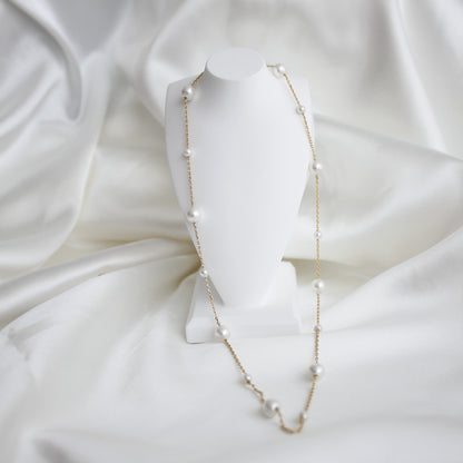 Pearl necklace| Freshwater Pearl | True Pearl | suitable for metal allergies