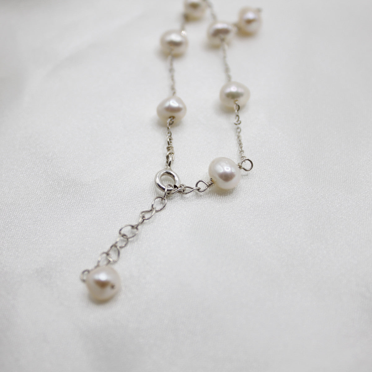 Freshwater Pearl Bracelet| 925 Silver, Elegant Style – TMC