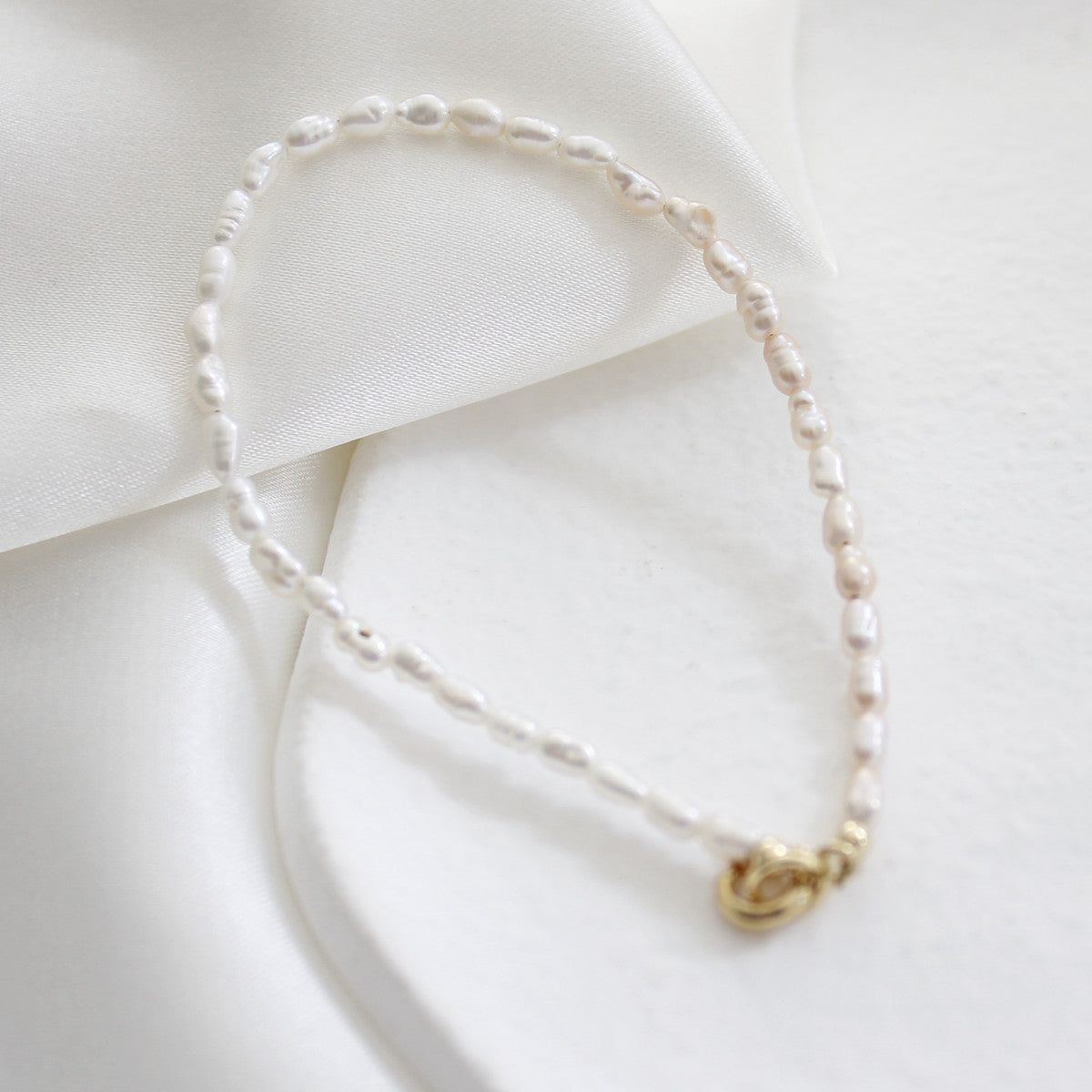 Extremely Fine Natural Freshwater Small Pearl Bracelet